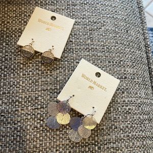 NWT Brand New World Market Earrings (2)